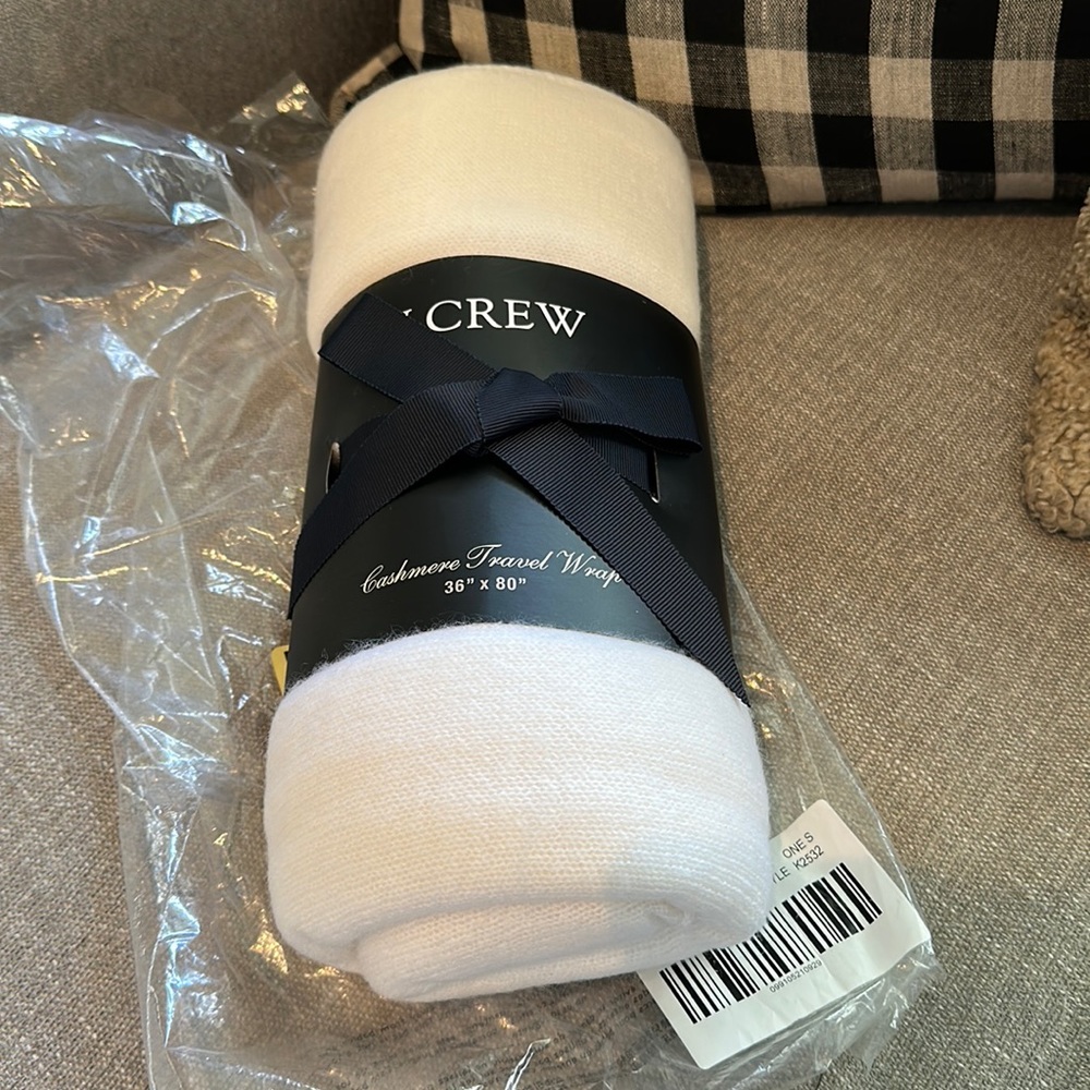 J.Crew Cashmere Travel Wrap